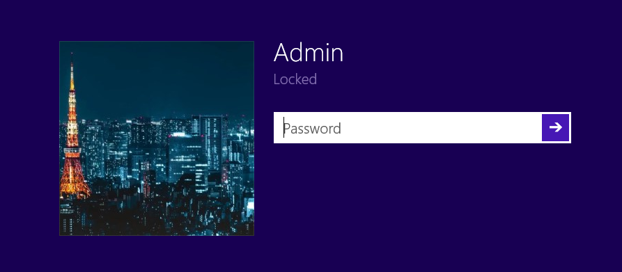 Login Screen after fix has been applied Login Screen after fix has been applied