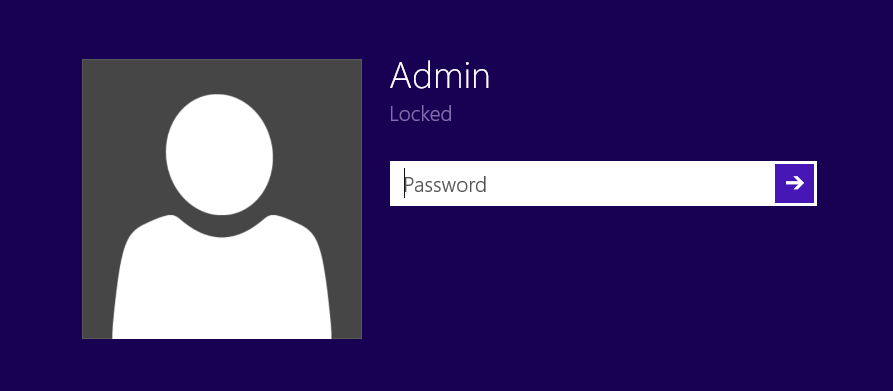 Missing profile picture on login screen Missing profile picture on login screen