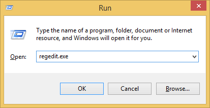 Open Run dialogue